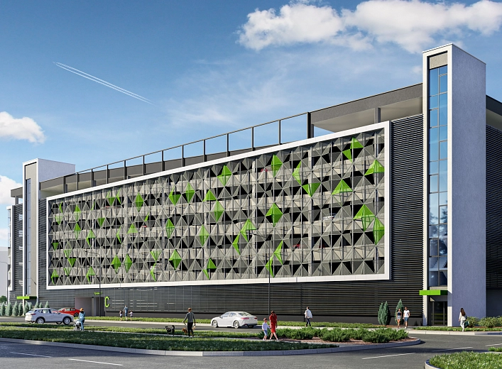 Паркинг на ул. Гинтовта