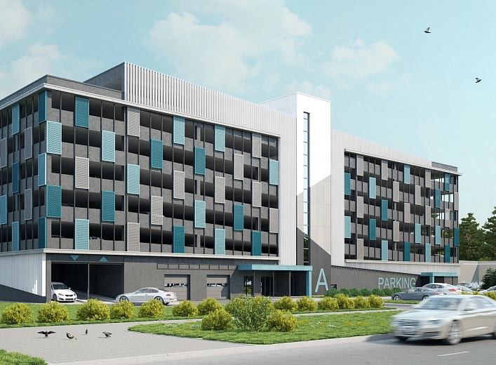 Паркинг на ул. Камова